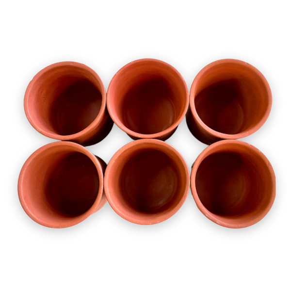 Indian Clay Tea Cups Set
