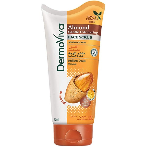 Vatika Dermoviva Almond Face Scrub