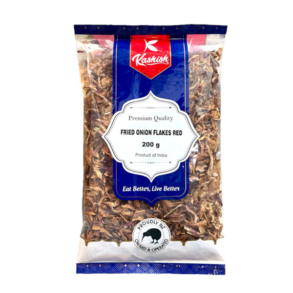 Kashish Fried Onion Flakes Red 200g Value Mart NZ