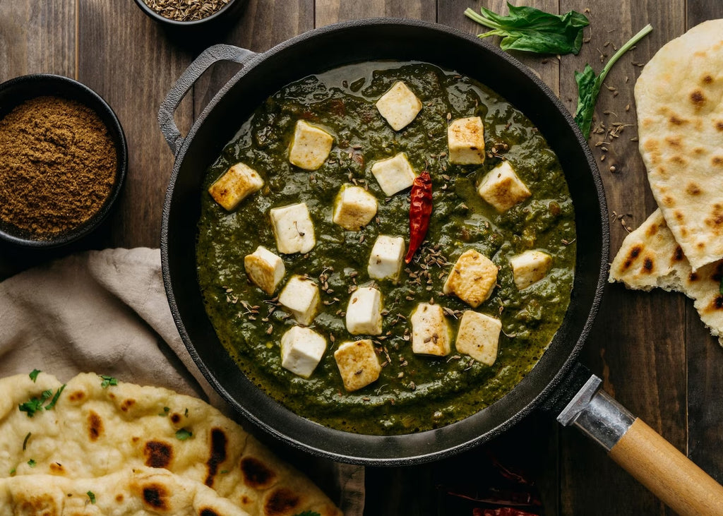 Palak Paneer Recipe- Indian Spinach Paneer