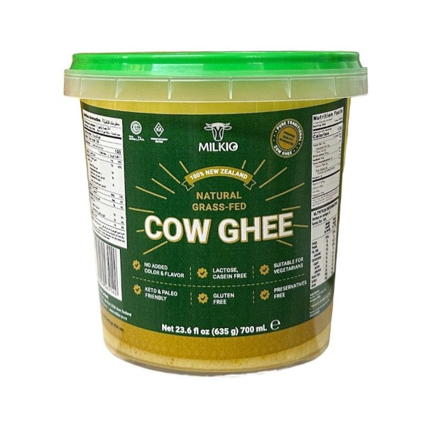 Milkio Grass Fed Cow Ghee In 700ml Container