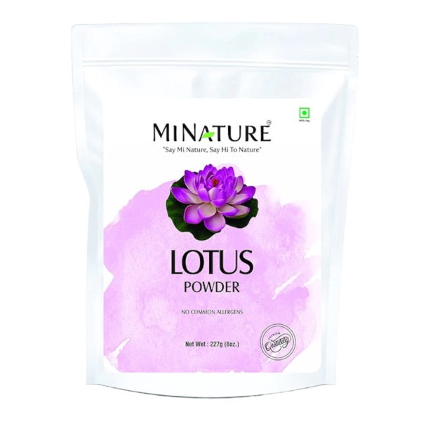 Minature Lotus Powder in white resemble bag
