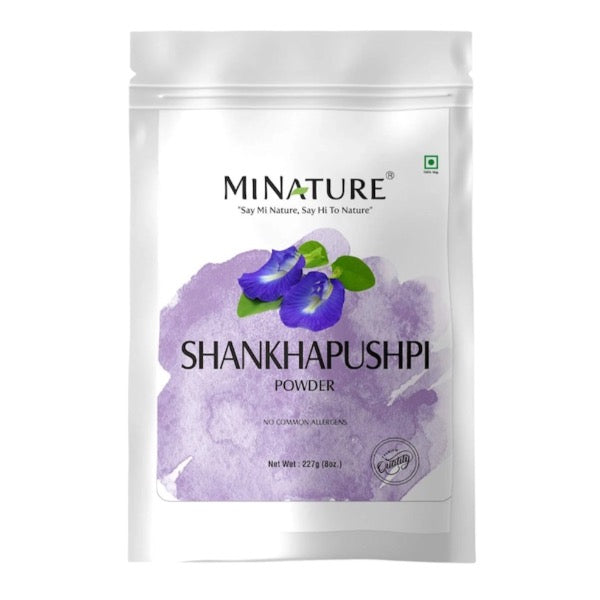 Minature Shankhapushipi Powder 227 gram in white pouch