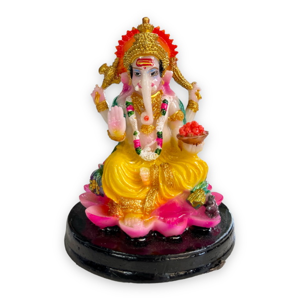 Ganesh Ornament On Round Base