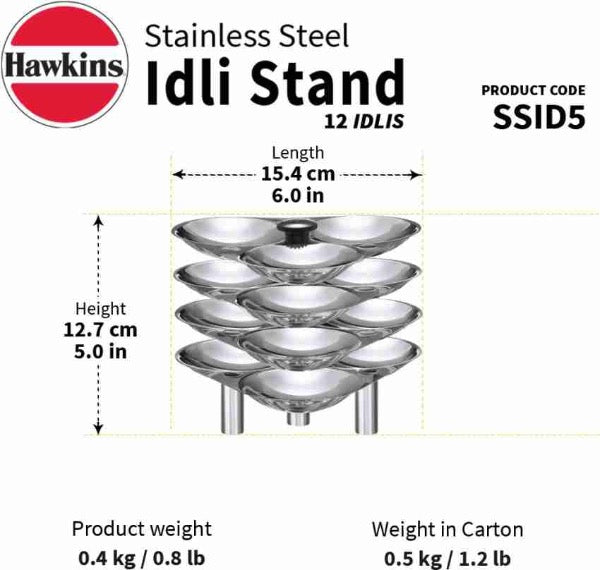 Stainless Steel Idli Stand
