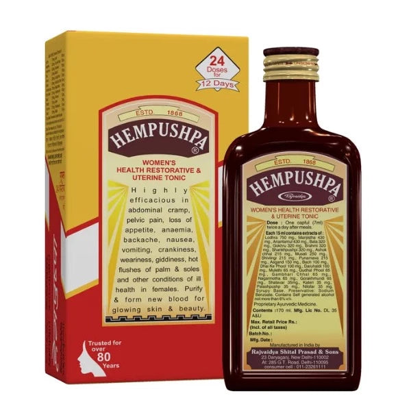 Hempushpa Rajvaidya Tonic 170ml
