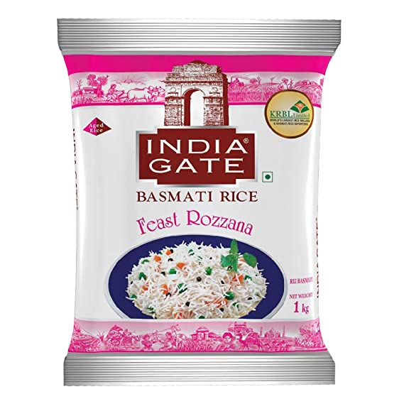 India Gate Feast Rozana Basmati Rice 1kg