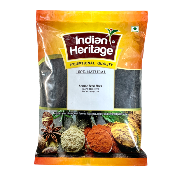 Indian Heritage Black Sesame Seeds 