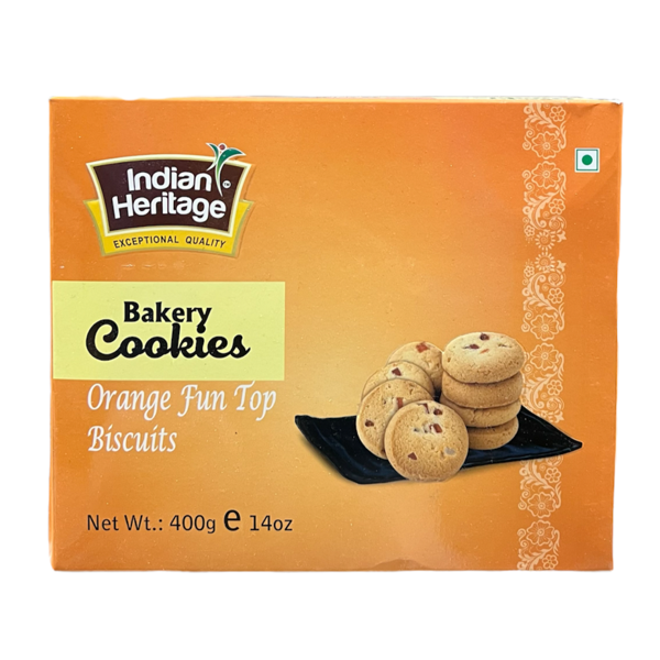 Indian Heritage Orange Top Cookies