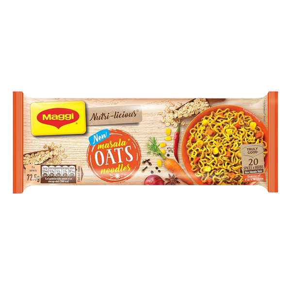 Maggi Masala Oats Noodles 4pk