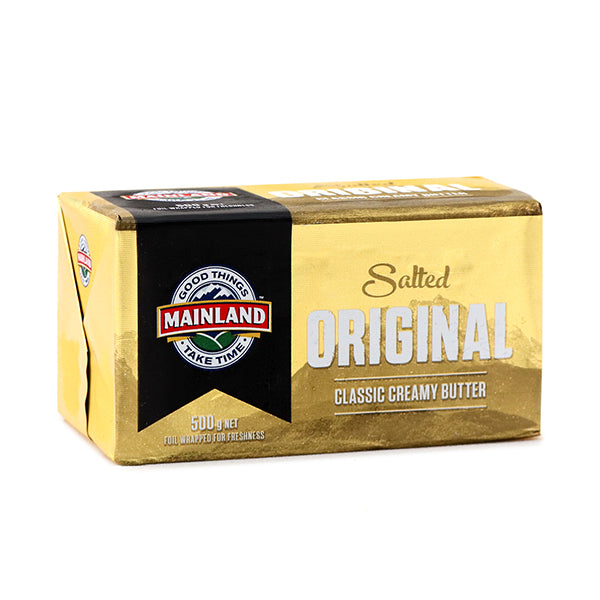 Mainland Butter Original Salted 500g New Zealand