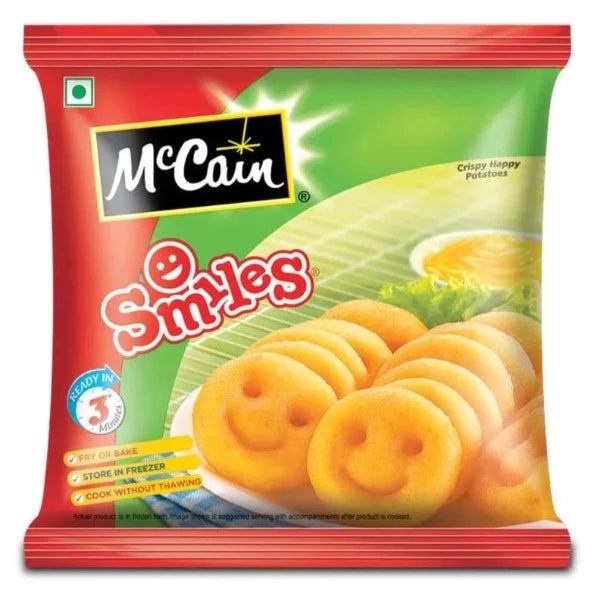 McCain Smiles Crispy Happy Potatoes