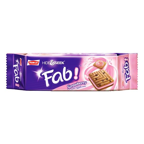 Parle Fab Biscuits Strawberry 