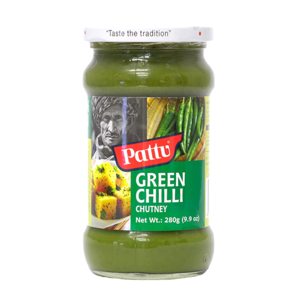 Patty Green Chilli Chutney 280g