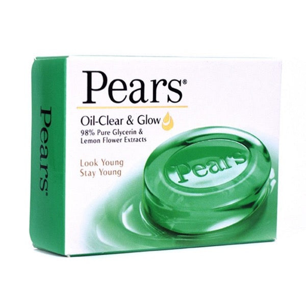 Pears Oil Clear Glow Soap Pure Glycerin 75g