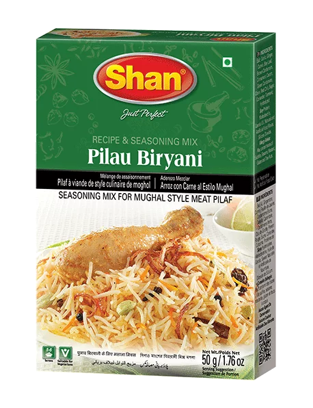Shan Pilau Biryani Mix Mughal Style Meat Pilaf