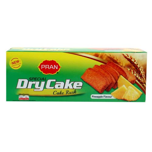 Pran Dry Cake Rusk Pineapple Flavour New Zealand