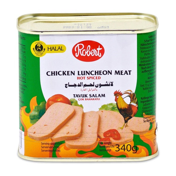 Robert Chicken Luncheon Meat hot Spiced