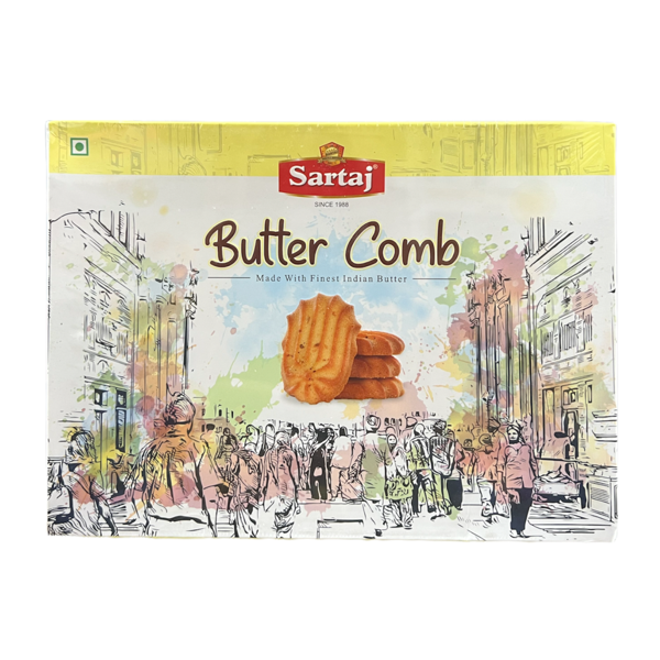 Butter Comb Cookies