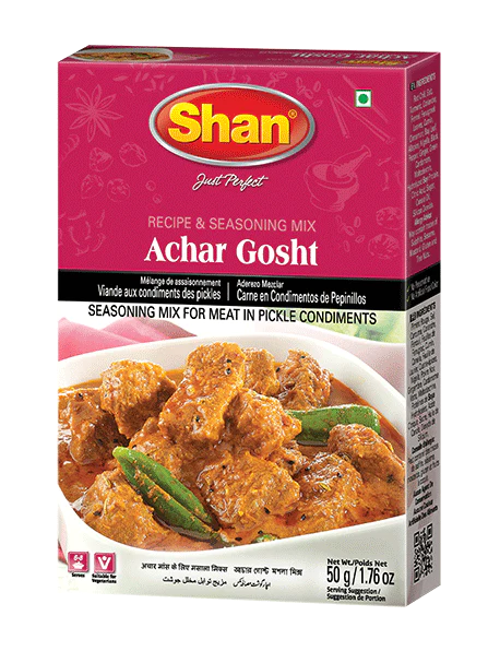 Shan Achar Gosht Masala For Meat in Pickle Condiments