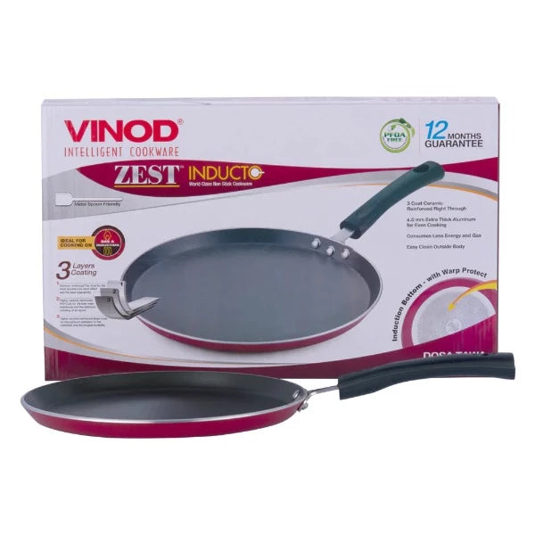 Vinod Zest Induction Non Stick Tawa In Box